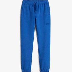 Resim Vans Core Basic Relaxed Fleece Çocuk Mavi Pantolon 