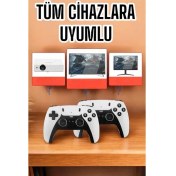 Resim Joystick Çift Kollu Oyun Kolu Retro Oyun Yüksek Çözünürlüklü 3D Game 