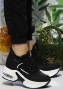 Resim fort Guja 24K300-1 Siyah Orijinal Ürün Kalın Taban Sneaker Kadın Ayakkabı 