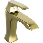 Resim Creavit Ag1500G Avangart Musluk Lavabo Bataryası Altın Gold Armatör 