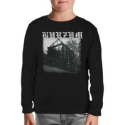 Resim Lord T-Shirt Burzum - Aske Siyah Çocuk Sweatshirt 
