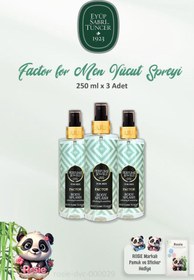 Resim Eyüp Sabri Tuncer 3'lü Eyüp Sabri Tuncer Body Splash Factor 250 ml ve ROSIE Pamuk 60'lı 