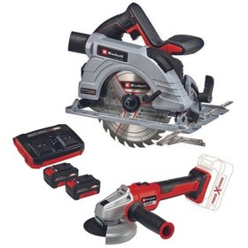 Resim Einhell Axxio 18/115 Q Taşlama TE-CS 18/190 BL 2x4.0 twincharger 