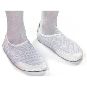 Resim Global Ersat ERSAT HOME Hac Umre Tavaf Patiği Siyah-BEYAZ Kalın Tabanlı Iç Tabanlı Deniz Ayakkabısı 