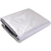 Resim 210d Oxford Kumaş Tekne Pervane Motoru Su Geçirmez Ve Toz Geçirmez Kapak, Boyut: 74x45x58cm / 100-150hp Gümüş 