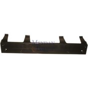 Resim Mercedes S Class- W220- 2002-2005- Ön Tampon Plakalık Plastiği Siyah 