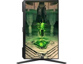 Resim Samsung Odyssey G4 25" 1 Ms Full Hd Pivot IPS 240 Hz Oyuncu Monitörü + Oyuncu Mouse Hediye 