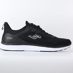 Resim Jump - 29585 Siyah Örgü Erkek Spor Ayakkabı 