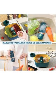 Resim coofbe Bakliyat Meyve Sebze Yıkama ve Dezenfekte Makinesi Su Geçirmez OH-arıtma Tarım İlacı Dezenfek 