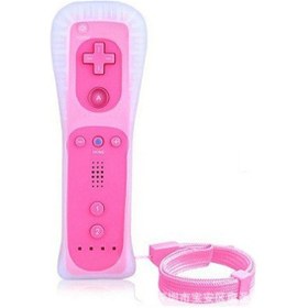 Resim Leezsingwiiu/wii Kontrol Cihazı Wii Sağ Kontrol Cihazı Wii Sağ Kontrol Cihazı Dahili Hızlandırıcı 2'si 1 Arada Sağ Kontrol Cihazı Silikon Pembe 