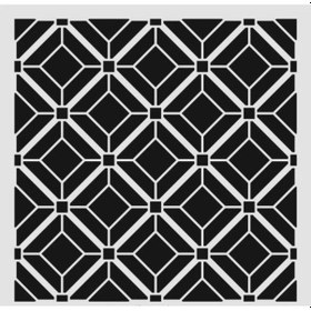 Resim Ardışık Desen Stencil Şablon 30X30 R-052 
