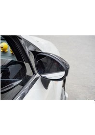 Resim Ebal Otomotiv Fiat Punto Evo Batman Yarasa Ayna Kapağı Piano Black 2009 - 2012 