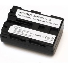 Resim Sanger NP-FM500H Sony Fotoğraf Makinesi Batarya 