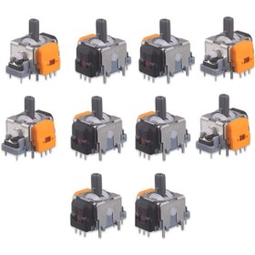 Resim Teknoroket Ps5 Joystick Analog Motor Hall Effect 10 Adet Set 