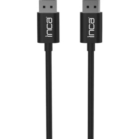 Resim Inca DisplayPort - DisplayPort 4K@60Hz Kablo 2 m, Oksijensiz Saf Bakır, Dayanıklı PVC Kaplama ile Uzun Süreli 