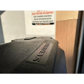 Resim 180 Litre Atv Arka Çanta Arka Bagaj Segway Yazılı Siyah 