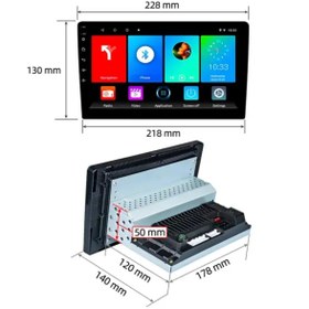 Resim ClasKing CK-920 2/32gb Android Tek Din 9''inch Oto Araba Multimedya Teyp Car Play-usb-gps-wifi Kamera 