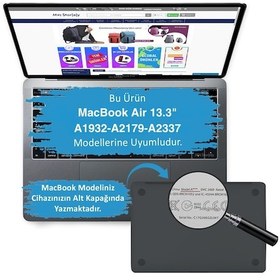 Resim Apple Uyumlu MacBook Air M1 Kılıf 13inç Dog01nl Touchıdli M1 Air A2337 A2179 A1932 İle Uyumlu Açık Mavi 