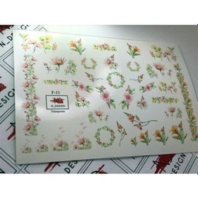 Resim Tnl Professionel Takma Tırnak Stiker F-11 
