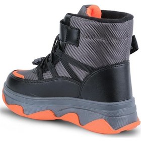 Resim Kaptan Junior Erkek Çocuk Kürklü Traking Bot Postal Bot Kar Botu Soğuğa Dayanıklı Pgme 52260 Turuncu 