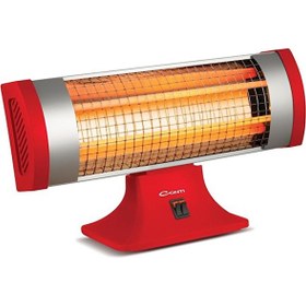 Resim Conti CQS-4000 Blaze 1600 W Quartz Isıtıcı Kırmızı 