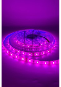 Resim 12 Volt Grow Full Spectrum Şerit Led Ip65 Dış Mekan Silikonlu Bitki Yetiştirme Ledi 5 Metre 