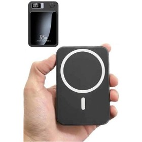 Resim Magsafe Hızlı Şarj 10.000 Mah Wireless Şarj Powerbank Android Ve Apple Uyumlu iOS 