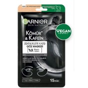 Resim Garnier Göz Şişkinliklerine Karşı Kömür & Kafein Göz Maskesi 