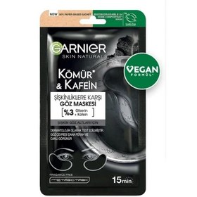 Resim Garnier Göz Şişkinliklerine Karşı Kömür & Kafein Göz Maskesi 