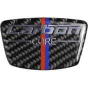 Resim ZSZH Araba Şekillendirici Karbon Fiber B Sütunu Etiketi-Siyah (Yurt Dışından) 