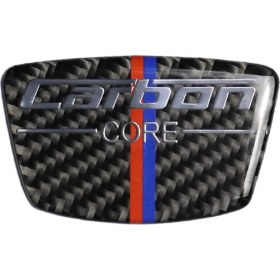 Resim ZSZH Araba Şekillendirici Karbon Fiber B Sütunu Etiketi-Siyah (Yurt Dışından) 