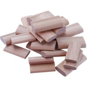 Resim 100 Adet 10MM Domino Ahşap Dübel Konektörleri Kayın Ahşap Tapaları Ahşap Işleme Mobilyaları Ekleme Konektörleri (Yurt Dışından) 