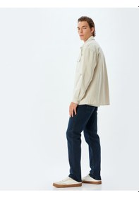 Resim Koton Erkek Jean Pantolon İndigo 5wam40176nd Slim Fit - Brad Jean 25ky59001700 Y5907 İndigo İndigo 