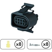 Resim FEP Isıtıcı Soketi Mandallı 8 Pin Kablosuz 