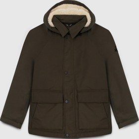 Resim Benetton Erkek Çocuk Mont 4-14 Yaş Haki 
