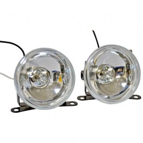 Resim Carub 12v Sis Lambası Yuvarlak 9 Cm Beyaz Tampon İçi Br3031301 