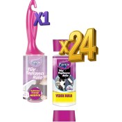 Resim Premium Tüy Toplayıcı Rulo Ve 24 Yedek Rulo Paketi 