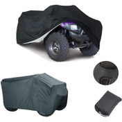 Resim AutoZEL Kanuni ATV 125 U Off Road ATV SU GEÇİRMEZ BRANDASI -SİYAH 