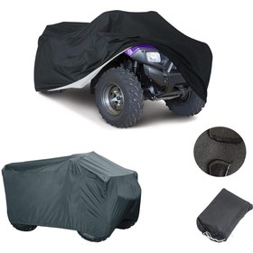 Resim AutoZEL Kanuni ATV 125 U Off Road ATV SU GEÇİRMEZ BRANDASI -SİYAH 