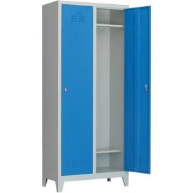 Resim Jessan Ofis 2'li Standart Soyunma Dolabı - 79x40x185 Cm (Büyük Ölçü) 