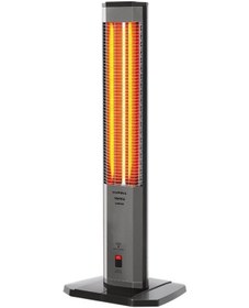 Resim Luxell Mh-1800-a0a Siyah Orbit Isıtıcı 