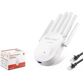 Resim Pix-link Wr60t Wifi Repeater 1200mbps Beyaz 