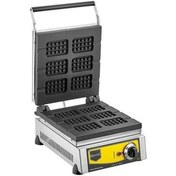 Resim Remta Çubukta Waffle Makinesi Sanayi Tipi Otomatik Teflon Döküm Yüzeyli-95488 