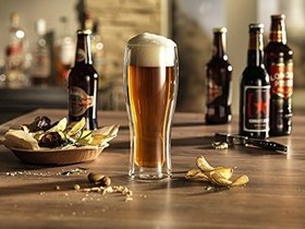 Resim ZWILLING Sorrento Çift Camlı 2'li Bira Bardağı, 414 ml, Cam, Şeffaf Cam 