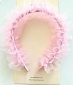 Resim Pink Ruffle Headband 