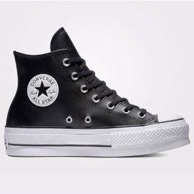 Resim Converse Chuck Taylor All Star Lift Kadın Siyah Ayakkabı 561675c-001 