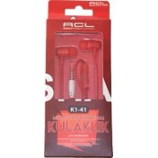 Resim Acl K1-41 Kulak Içi Kulaklık - Kırmızı 