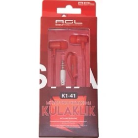 Resim Acl K1-41 Kulak Içi Kulaklık - Kırmızı 