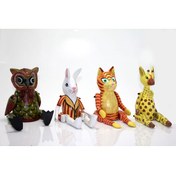 Resim neararsanbizden Ahşap Sallanan Hayvan Figürü Model 2 