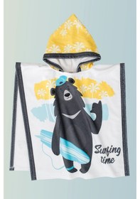 Resim Plaj Havlusu Cocuk Panco Surf 